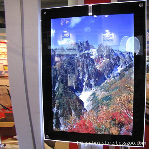 LED Crystal Acrylic Wall Mount Frame (1150)